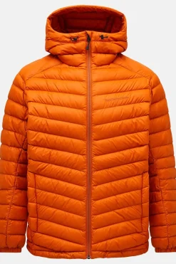 Discount Peak Performance Donsjas M Frost Down Hood Jacket Gold Flame