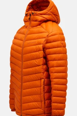 Discount Peak Performance Donsjas M Frost Down Hood Jacket Gold Flame