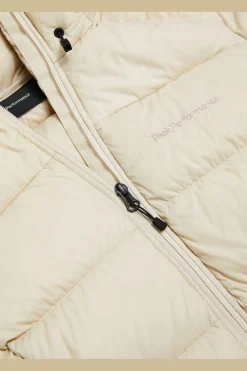 Online Peak Performance Donsjas W Frost Down Jacket Sand Fog