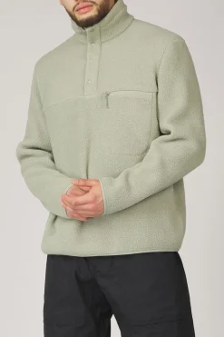 Fleece M Fleece Snap T-Neck-Peak Performance Hot