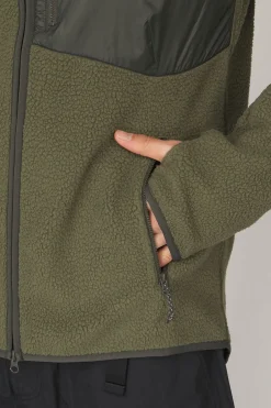 Fleece M Pile Zip Jacket-Peak Performance New