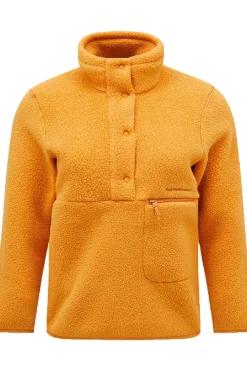 Outlet Peak Performance Fleece Snap T-Neck Desert Blow