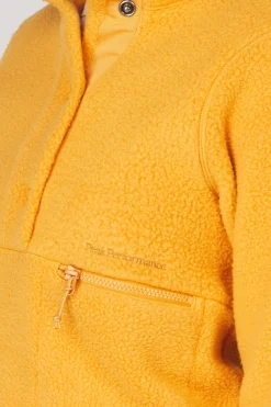 Outlet Peak Performance Fleece Snap T-Neck Desert Blow