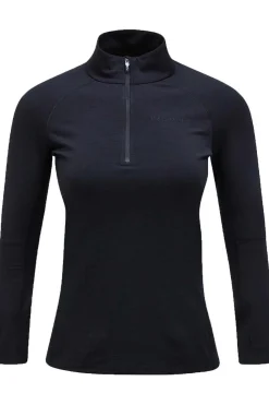 Fashion Peak Performance Fleece W Magic Half Zip Black