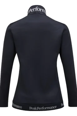 Fashion Peak Performance Fleece W Rider Tech Zip Jacket Black
