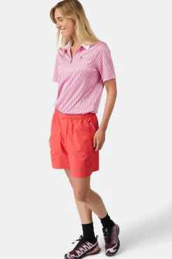 Hot Peak Performance Polo W Graphic Ss Zip Polo Morning Dew