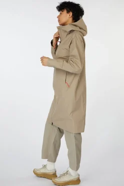 Clearance Peak Performance Regenjas W Treeline Shell Parka Avid Beige