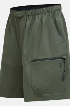 Outlet Peak Performance Short M Outdoor Cargo Shorts Pine Needle