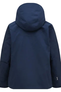 Outlet Peak Performance Ski-Jas M Maroon Jacket Blue Shadow