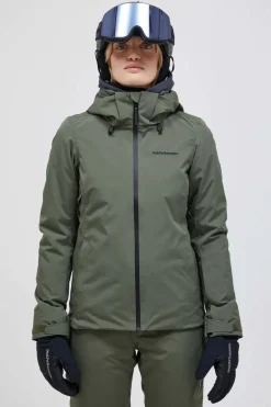 Online Peak Performance Ski-Jas W Anima Jacket Pine Needle