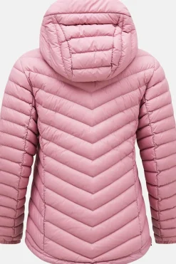 Sale Peak Performance Ski-Jas W Frost Down Hood Jacket Bitter Root/Mystic Purple