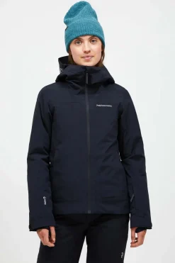 Fashion Peak Performance Ski-Jas W Rider Tech Insulated Jacket Black