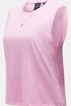 Outlet Peak Performance Top W Explore Graphic Sl Morning Dew