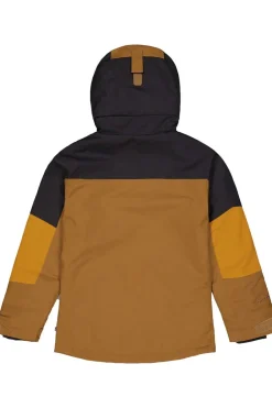 Hot Picture Organic Clothing Ski-Jas Cossmo Jkt Black Honey Chocolate