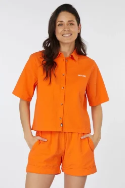 Online Picture Organic Clothing Hemd Sesia Shirt B Golden Poppy