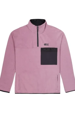 New Picture Organic Clothing Fleece Mathew 1/4 Tech Fleece Grapeade
