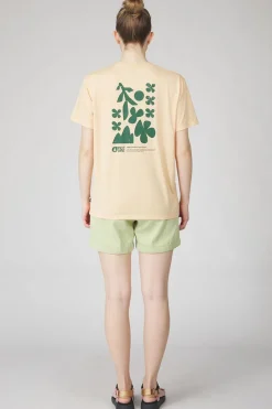 Outlet Picture Organic Clothing T-Shirt Elhm Tech Tee Honey Peach