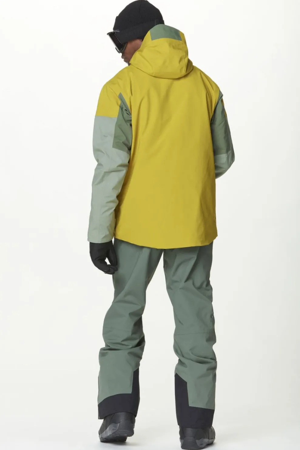 New Picture Organic Clothing Ski-Jas Naikoon Jkt Golden L Wreath Shadow