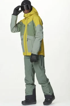 New Picture Organic Clothing Ski-Jas Naikoon Jkt Golden L Wreath Shadow