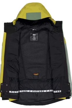 New Picture Organic Clothing Ski-Jas Naikoon Jkt Golden L Wreath Shadow