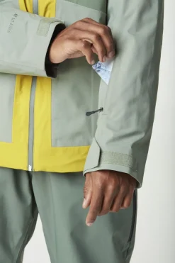 New Picture Organic Clothing Ski-Jas Naikoon Jkt Golden L Wreath Shadow