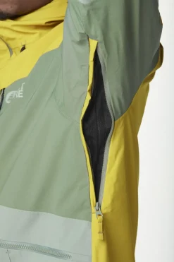 New Picture Organic Clothing Ski-Jas Naikoon Jkt Golden L Wreath Shadow