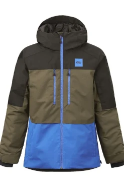 Sale Picture Organic Clothing Verhuur - Ski Jas Daumy Black/Mid Khaki