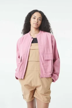 New Picture Organic Clothing Hemd Serenata Jkt Mauve Orchid