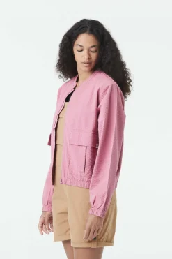 New Picture Organic Clothing Hemd Serenata Jkt Mauve Orchid