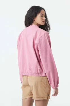 New Picture Organic Clothing Hemd Serenata Jkt Mauve Orchid