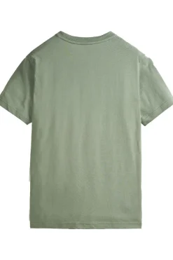 Discount Picture Organic Clothing T-Shirt Basement Yoma Tee Green Spray