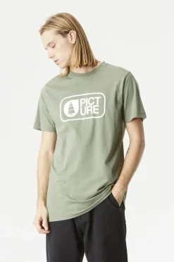 Discount Picture Organic Clothing T-Shirt Basement Yoma Tee Green Spray
