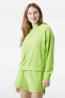 Sale Picture Organic Clothing Trui Carrella Crew Sap Green