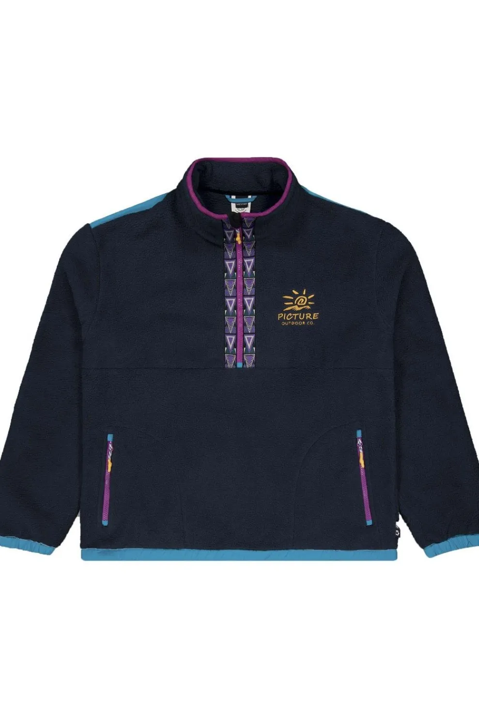 Fleece Gamvik 1/4 Zip-Picture Organic Clothing Sale