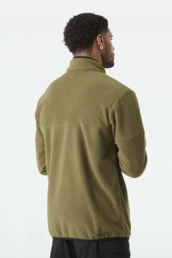 Clearance Picture Organic Clothing Fleece Arcca 1/4 Fleece Tobacco