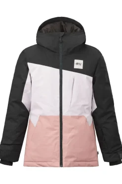 Fashion Picture Organic Clothing Verhuur - Ski Jas Seady Dark Blue/Light Pink