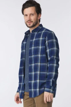 Hemd Indigo Yd Check-PME Legend Discount