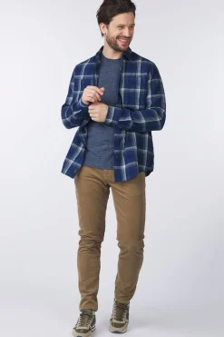 Hemd Indigo Yd Check-PME Legend Discount