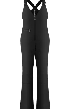 Skibroek Stretch Ski Bib Pants-Poivre Blanc New