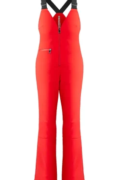 Skibroek Stretch Ski Bib Pants-Poivre Blanc Hot