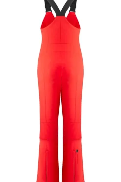 Skibroek Stretch Ski Bib Pants-Poivre Blanc Hot
