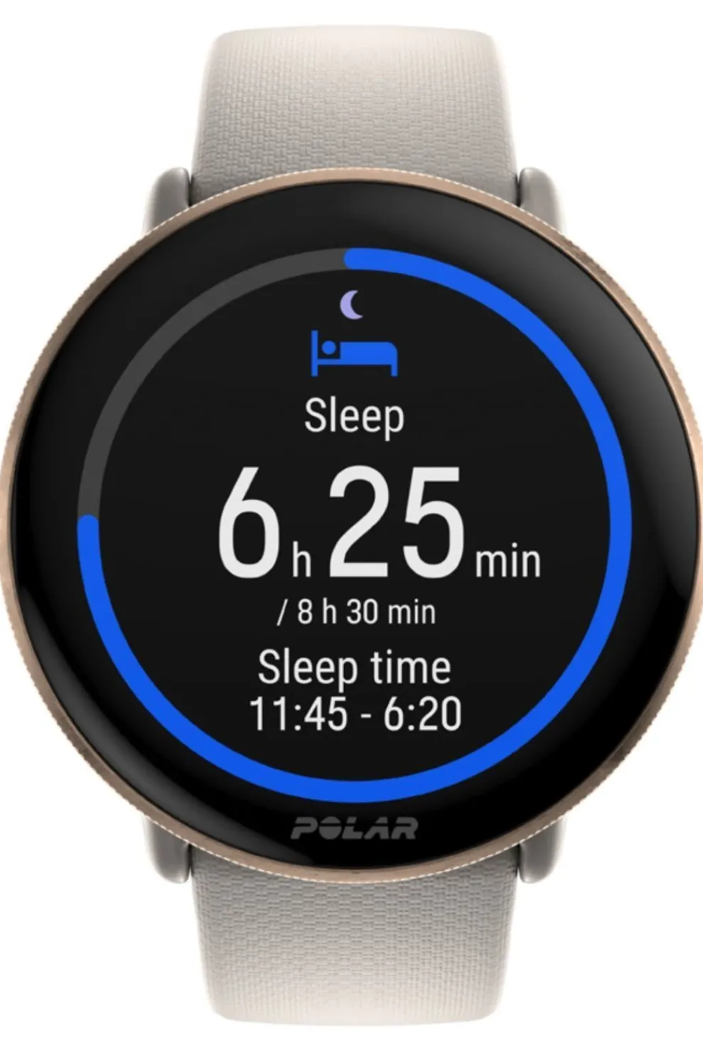 Online Polar Sporthorloge Ignite 3 S-L Greige Sand