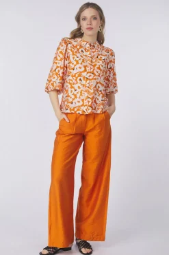 Broek Sienna Brown-Pom Amsterdam Fashion