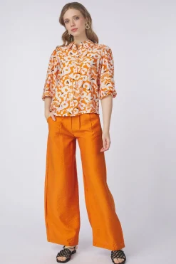 Broek Sienna Brown-Pom Amsterdam Fashion