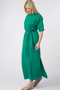 Online Pom Amsterdam Jurk Nora Meadow Green