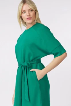 Online Pom Amsterdam Jurk Nora Meadow Green