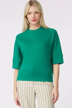 New Pom Amsterdam Trui Nina Meadow Green Beige