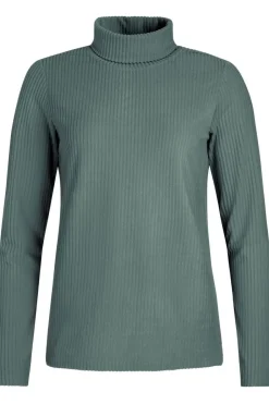 Discount Protest Fleece Pearla Active Top Evergreen