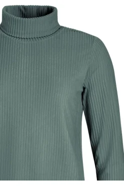 Discount Protest Fleece Pearla Active Top Evergreen