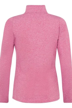 Clearance Protest Fleece Refabrizm 1/4 Zip Top Foxy Pink